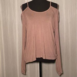 Light Mocha Open Arms Long Sleeve